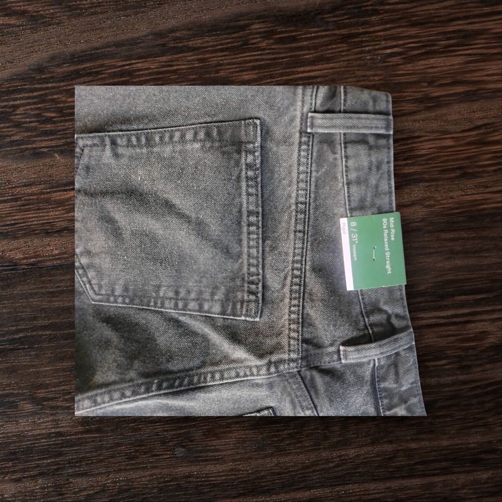 Wild Fable Black Straight Leg Denim - Picture 8 of 8